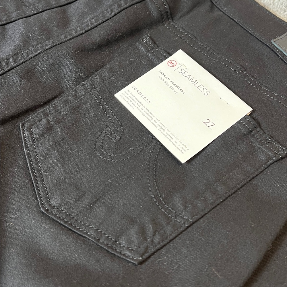 AG Farrah Seamless high-rise skinny jeans - Picture 4 of 8